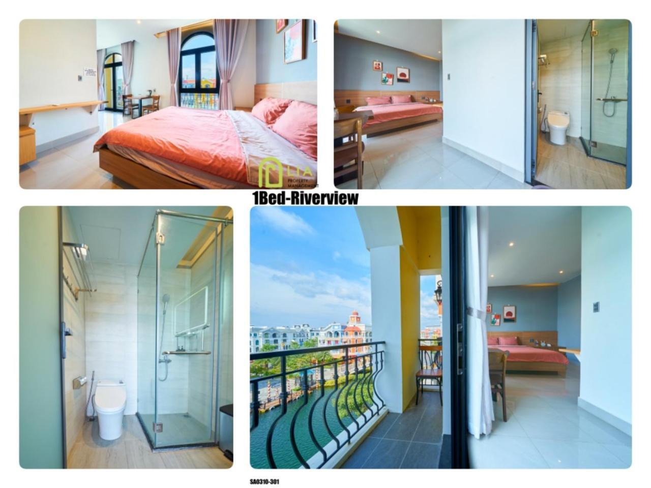 Lia Homestay Grand World Phu Quoc - Sunny Venice Apartment Eksteriør billede